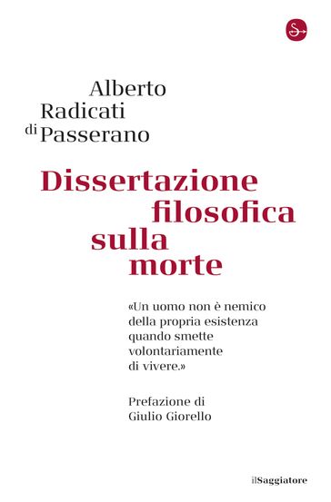 Dissertazione filosofica sulla morte - Alberto Radicati di Passerano