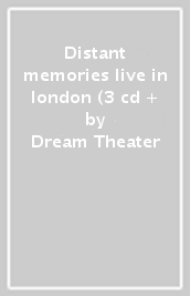 Distant memories live in london (3 cd +