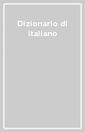 Dizionario di italiano