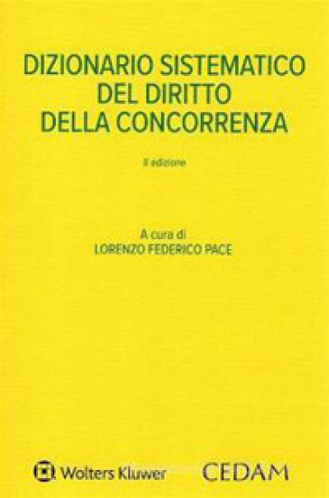 Dizionario sistematico del diritto della concorrenza