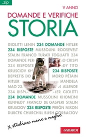 Domande e verifiche. STORIA