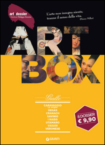 Dossier d'art. Box giallo: Caravaggio. Le origini-Degas. Tra antico e moderno-Cranach-Savi...