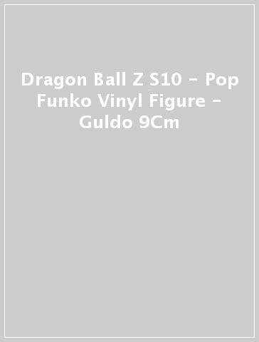 Dragon Ball Z S10 - Pop Funko Vinyl Figure - Guldo 9Cm