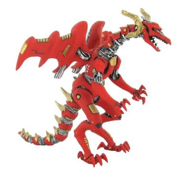 Dragons - Drago Robot Rosso