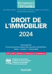 Droit de l immobilier 2024