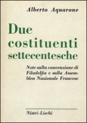 Due costituenti settecentesche