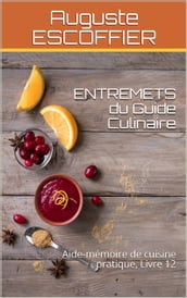 ENTREMETS du Guide Culinaire