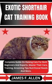 EXOTIC SHORTHAIR CAT TRAINING BOOK