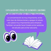 EXPLICACIÓN DEL Título VII: Economía y Hacienda DE LA CONSTITUCIÓN ESPAÑOLA PARA OPOSITORES