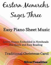 Eastern Monarchs Sages Three Easy Piano Sheet Music