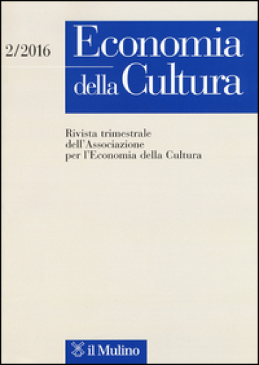 Economia della cultura (2016). 2.
