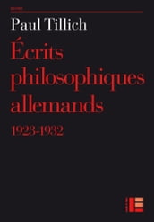 Ecrits philosophiques allemands