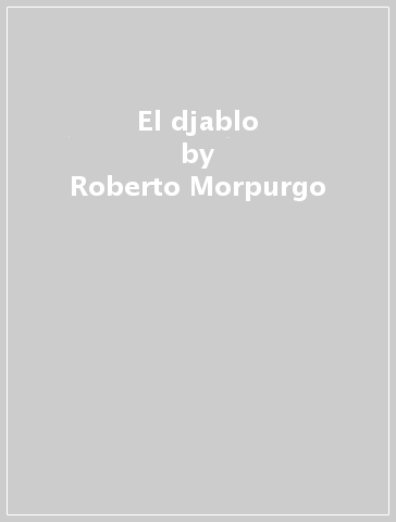 El djablo - Roberto Morpurgo