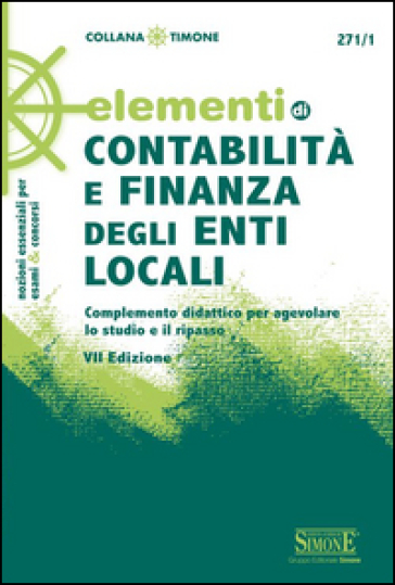 Elementi di contabilità e finanza degli enti locali