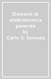 Elementi di elettrotecnica generale