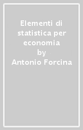 Elementi di statistica per economia