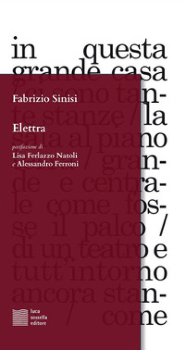 Elettra - Fabrizio Sinisi