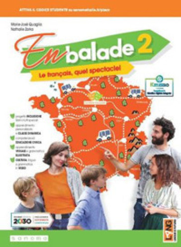 En balade. Per la Scuola media. Con e-book. Con espansione online. Vol. 2 - Nathalie Zarka - Marie-José Quaglia