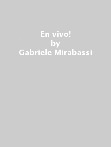 En vivo! - Gabriele Mirabassi