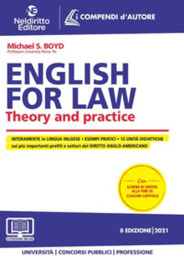 English for law. Theory and practice - Michael S. Boyd