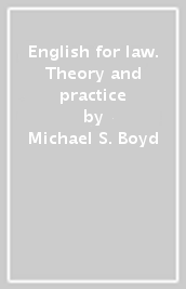 English for law. Theory and practice