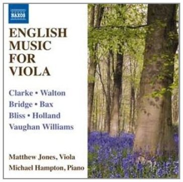 English music for viola and piano (