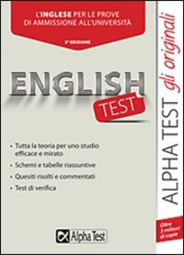 Englishtest. L'inglese per le prove di ammissione all'università - Francesca Desiderio