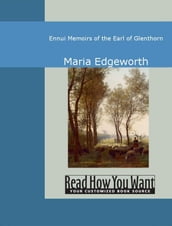 Ennui Memoirs Of The Earl Of Glenthorn