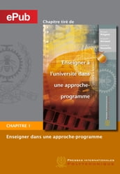 Enseigner à l université dans une approche-programme (chapitre)