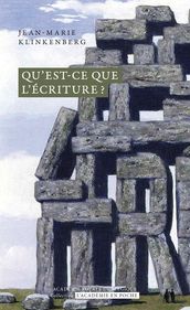 Entre langue et espace. Qu est-ce que l écriture ?