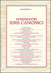 Ephemerides Iuris canonici (2016). 1.