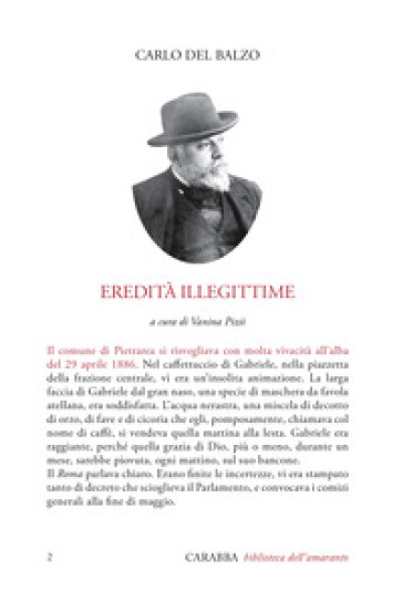 Eredità illegittime - Carlo Del Balzo