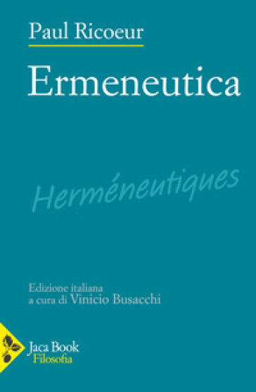 Ermeneutica - Paul Ricoeur