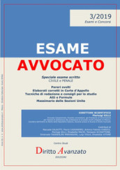 Esame avvocato 2019. Speciale esame scritto. Pareri, elaborati corretti in Corte d