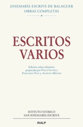 Escritos varios (1927-1974). Edición crítico-histórica