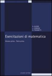 Esercitazioni di matematica. 1/1.