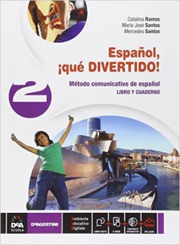 Español, ¡que divertido! Libro del alumno y cuaderno. Per la Scuola media. Con e-book. Con espansione online. Vol. 2 - Mercedes Santos - Maria José Santos - Catalina Ramos