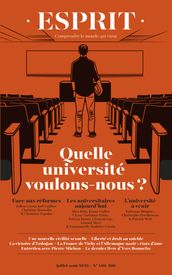 Esprit - Quelle université voulons-nous ?