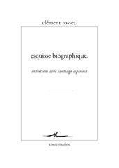 Esquisse biographique