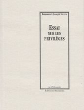 Essai sur les privilèges