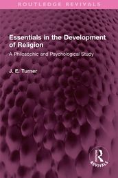 Essentials in the Development of Religion