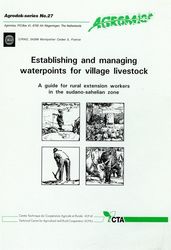 Establishing and Managing Waterpoints for Village Livestock