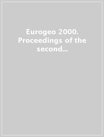 Eurogeo 2000. Proceedings of the second European geosynthetics conference. Con CD-ROM