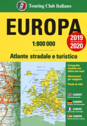 Europa. Atlante stradale e turistico 1:800.000