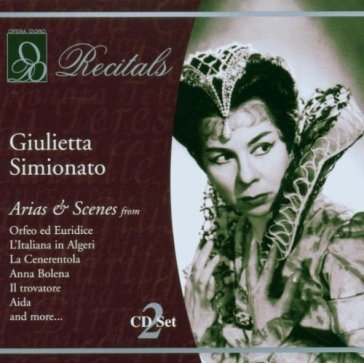 Evening with giulietta simionato - SIMIONATO / CORELLI / GHIAUROV / KARAJAN / MATACIC