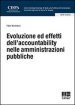 Evoluzione ed effetti dell accountability nelle amministrazioni pubbliche