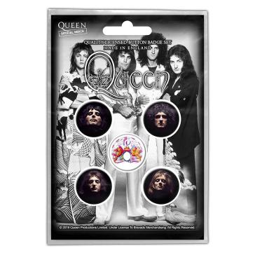Faces(button badge set) - Queen