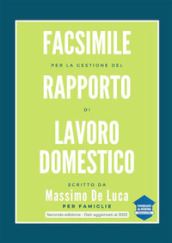 Facsimile per la gestione del rapporto di lavoro domestico