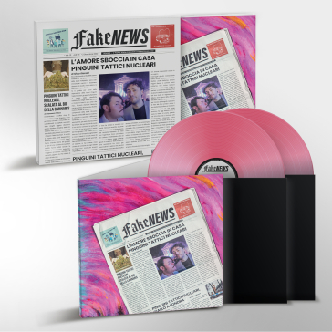 Fake news 2 lp rosa (love story) - PINGUINI TATTICI NUC