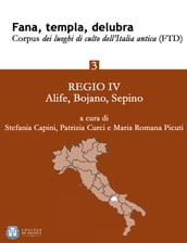 Fana, templa, delubra. Corpus dei luoghi di culto dell